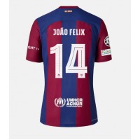 Moški Nogometni dresi Barcelona Joao Felix #14 Domači 2023-24 Kratek Rokav